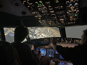 Customer Photo of Boeing 737 Flight Simulator Luton International Airport